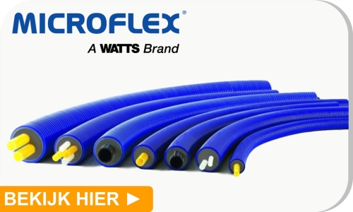 Microflex voorgeïsoleerde leidingen